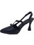 106 Kadın Siyah Topuklu Ayakkabı 3