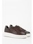 Ancona Deri Kahve Antik Eva Hazır Taban Sneaker 2