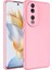 Huawei Honor 90 Kılıf Kamera Korumalı Içi Süet Dokulu Lansman Tipi Silikon 1