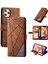 IPhone 11 Için Kılıf Pro Max Cüzdan Flip Folio Darbeye Kart Tutucu Pu (Yurt Dışından) 5
