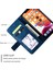 IPhone 12 Için Kılıf Mini Manyetik Kart Tutucu Kickstand Cüzdan Flip Folio (Yurt Dışından) 3