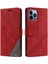 IPhone 13 Için Kılıf Pro Max Manyetik Pu Deri Cüzdan Flip Folio Kart (Yurt Dışından) 1