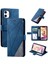 IPhone 12 Için Kılıf Mini Manyetik Kart Tutucu Kickstand Cüzdan Flip Folio (Yurt Dışından) 4