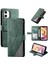 IPhone 12 Için Kılıf Mini Manyetik Kart Tutucu Kickstand Cüzdan Flip Folio (Yurt Dışından) 1