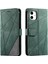 IPhone 12 Için Kılıf Mini Manyetik Kart Tutucu Kickstand Cüzdan Flip Folio (Yurt Dışından) 4