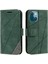 IPhone 13 Için Kılıf Pu Deri Cüzdan Flip Folio Darbeye Manyetik Kart (Yurt Dışından) 1