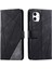 IPhone 12 Için Kılıf Mini Manyetik Kart Tutucu Kickstand Cüzdan Flip Folio (Yurt Dışından) 1