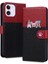 Iphone 12 Için Kılıf Mini Deri Kılıf Kapak Çevirin Cüzdan Darbeye Basit (Yurt Dışından) 4