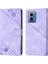 Motorola Moto G34 Manyetik Deri Kart Tutucu Cüzdan Flip Kapak Için Kılıf (Yurt Dışından) 1