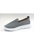 (Filinta Moda) Poli Hafif Taban Dokuma Günlük Kadın Comfort Ayakkabı Gri 4