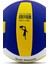 Ala Store Voleybol Topu Soft Touch Yapıştırma Yumuşak Yüzey 18 Panel 5 Numara Sarı-Lacivert 5