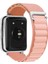 Huawei Watch Fit Uyumlu Alpine Bant Kordon Pim Çevirici Aparatlı Akıllı Pimli Pembe 1