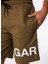 Normal Haki Erkek Sweat Şort Kbhx S210 Garments_garments Loose F 4