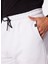 Normal Beyaz Erkek Sweat Şort Kbqx Basıc S4_BASIC Regular Fıt Swe 4
