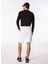Normal Beyaz Erkek Sweat Şort Kbqx Basıc S4_BASIC Regular Fıt Swe 5