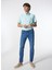 Normal Bel Slim Tapered Mavi Erkek Denim Pantolon L72A007G18 1