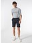 Normal Siyah Erkek Sweat Şort Kbtx S211 Repocket_repocket Regular 2
