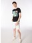 Bisiklet Yaka Baskılı Siyah Erkek T-Shirt Kmtt S242 Waıt_snapshot Regular Fıt 1