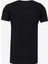 Bisiklet Yaka Baskılı Siyah Erkek T-Shirt Kmtt S231 Rejp_reflector Regular Fı 2
