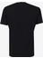 Bisiklet Yaka Baskılı Siyah Erkek T-Shirt Kmtp S202 Ks_commıttee Over Fıt Rıb 2