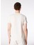 Bisiklet Yaka Baskılı Krem Erkek T-Shirt Kmtt S241 Jeff_snapshot Regular Fıt 5