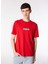 Bisiklet Yaka Kırmızı Erkek T-Shirt MW0MW34373 1