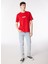 Bisiklet Yaka Kırmızı Erkek T-Shirt MW0MW34373 2