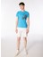 Bisiklet Yaka Baskılı Mavi Erkek T-Shirt Kmtt S236 Reollıe_reflector Regular 1