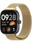 Xiaomi Redmi Watch 4 Uyumlu Metal Hasır Örgü Paslanmaz Kordon 1