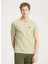 Yeşil - Gri Erkek Polo T-Shirt W7D5K4XX2T37Y Kısa Kollu Polo Tshir 2