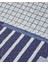 Patch Line Tek Kişilik Çok Amaçlı Örtü Lacivert 3