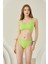 Yeşil Basic Halter Tek Alt Bikini 2