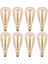 8x Vintage Ampuller E14 220V ST48 Akkor Ampuller 25W 40W 60W Filament Retro Işık Sarkıt Için (Yurt Dışından) 1