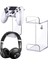 Hsv Kumanda Ekran Standı Ps3/ps4/ps5 Tutma Yeriyle Uyumlu, Gamepad Duvara Monte Tutucu Kulaklık Braketi-Siyah (Yurt Dışından) 3