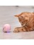 Kedi Oyuncak Renkli LED Kendiliğinden Dönen Top Kedi Nipiyle Çan ve Tüy Oyuncaklar USB Şarj Edilebilir Kedi Yavrusu Top Oyuncak-Gri (Yurt Dışından) 4