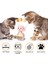 Kedi Oyuncak Tumbler Salıncak Oyuncaklar Kediler ile Uyumlu Komik Denge Arabası Interaktif Yavru Kedi Oyuncak Tüy Topu ile Kedi Oyuncağı Pembe (Yurt Dışından) 4
