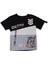 Erkek Çocuk Fashion Yazı Baskılı Yazlık T-Shirt Şort 2'li Takım 3
