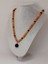 Obsidyen Taşlı Rudraksha Tohum Kolye Dolama Bileklik 8mm (49706) 3