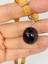 Obsidyen Taşlı Rudraksha Tohum Kolye Dolama Bileklik 8mm (49706) 5