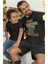 Oversize Eğlenceli Baskılı Baba Tişörtü, Babalar Günü Temalı T-Shirt 2