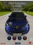 Renault Clio 5 (2019-2024) Uyumlu Yeni Tasarım Amblem Kaplama Sticker - Piano Black, Siyah & Gri 1