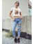 Spider-Cat Yazılı Crop Top, Marvel Karakter Baskılı Crop Bluz 2