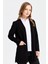 Kadın Triko Araboy Yazlık Ince Ceket Siyah 2