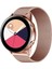 Honor Watch Gs Pro Uyumlu Mıknatıslı Örgü Metal Hasır Kordon 22MM 1