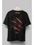 Oversize Naruto Kurama Tişört, Unisex Anime Baskılı T-Shirt 1