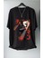Oversize V9 Denji Chainsaw Man Tişört, Unisex Anime Baskılı T-Shirt 1
