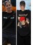Oversize Naruto Gaara Sırt Baskılı T-Shirt, Unisex Anime Baskılı Tişört 1