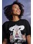 Oversize Version 7 Luffy Gear 5 Siyah Tişört, Erkek-Kadın Anime Baskılı Siyah T-Shirt 3