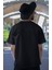 Unisex Oversize Tokyo Revengers Siyah Tişört, Erkek-Kadın Anime Baskılı Siyah T-Shirt 2