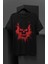 Unisex Kuru Kafa Baskılı Tişört, Oversize Püskürtme Baskılı T-Shirt 1